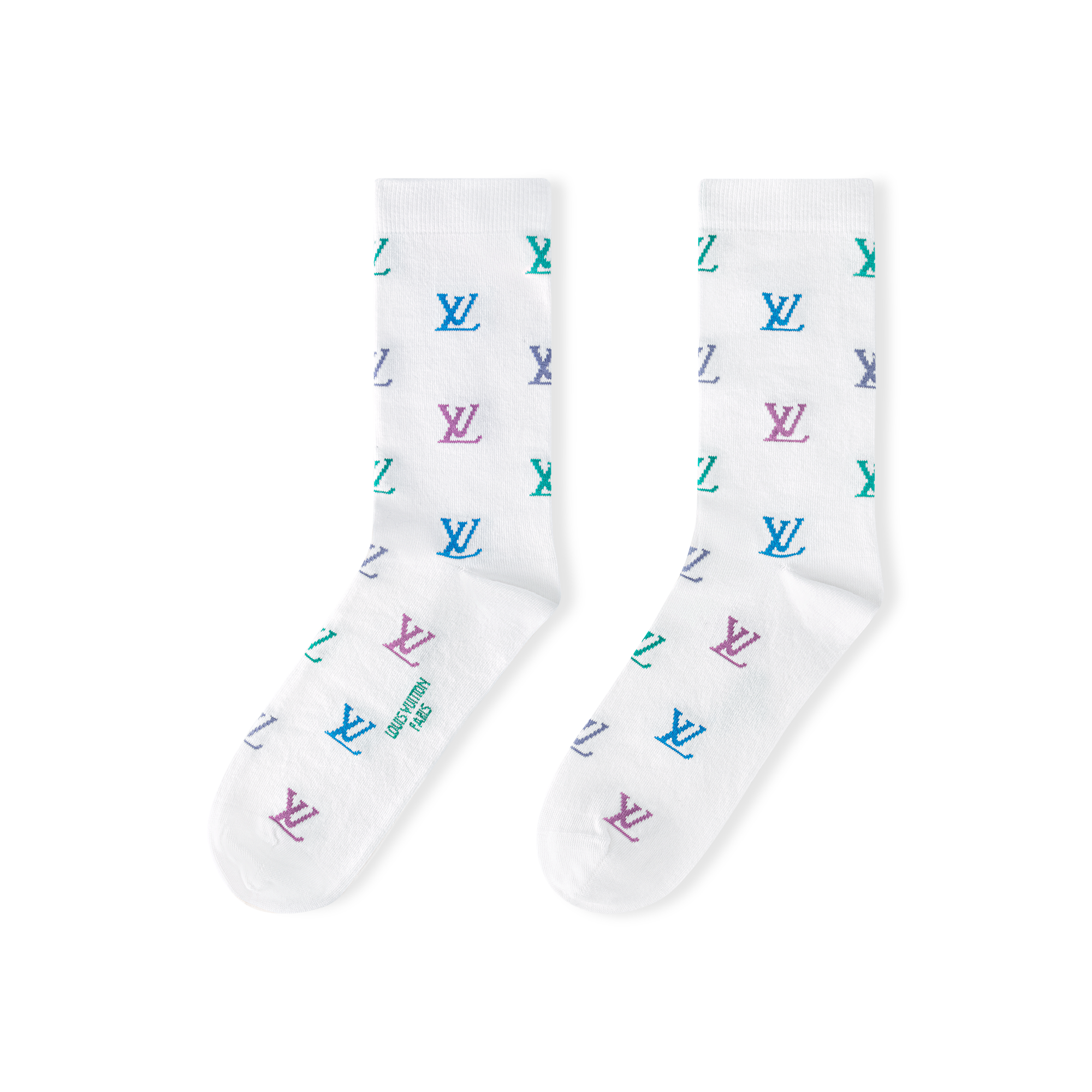 LV Blason Shading Socks S00 - Men - Accessories | LOUIS VUITTON ®